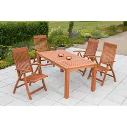 Netto Marken-Discount Merxx Comodoro Set 5tlg. Tisch 170x90 cm Angebot