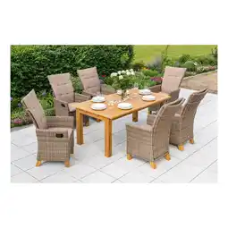 Netto Marken-Discount Merxx Toskana Set 13tlg. Doppelausziehtisch Angebot