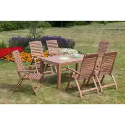 Netto Marken-Discount Merxx Parabaiba Set 7tlg. Auszietisch Angebot