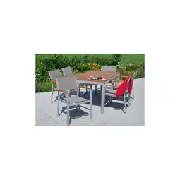 Netto Marken-Discount Merxx Naxos Set 7tlg. Tisch 150x90 cm Angebot
