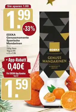 WEZ EDEKA Genussmomente Spanische Mandarinen Angebot