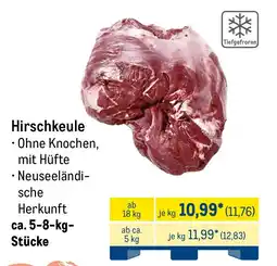 METRO Hirschkeule Angebot