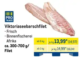 METRO Viktoriaseebarschfilet Angebot