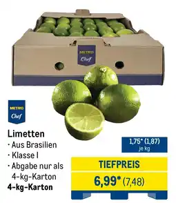 METRO METRO Chef Limetten Angebot