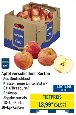 METRO METRO Chef Äpfel Angebot