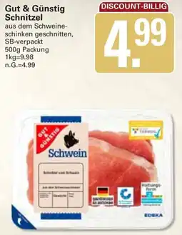 WEZ Gut & Günstig Schnitzel Angebot