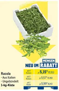 METRO Rucola Angebot