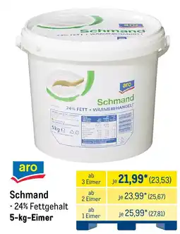 METRO aro Schmand Angebot