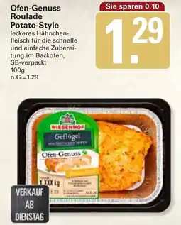 WEZ WIESENHOF Ofen Genuss Roulade Potato Style Angebot