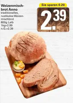 WEZ Weizenmischbrot Anno Angebot
