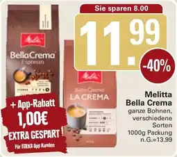 WEZ Melitta Bella Crema Angebot