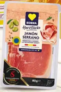WEZ EDEKA Herzstücke Jamón Serranoschinken Angebot