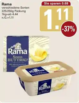 WEZ Rama Angebot