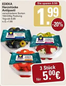 WEZ EDEKA Herzstücke Antipasti Angebot