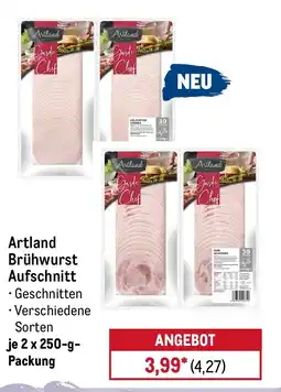 METRO Artland Brühwurst Aufschnitt Angebot