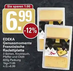 WEZ EDEKA Genussmomente Französische Raclettplatte Angebot