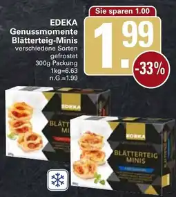 WEZ EDEKA Genussmomente Blätterteig Minis Angebot