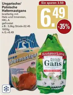 WEZ Ungarische/ Polnische Hafermastgans Angebot
