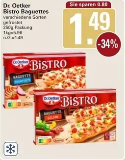 WEZ Dr. Oetker Bistro Baguettes Angebot