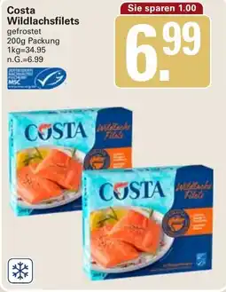 WEZ Costa Wildlachsfilets Angebot