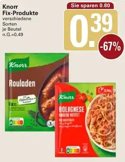 WEZ Knorr Fix Produkte Angebot
