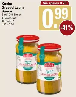 WEZ Kochs Graved Lachs Sauce Angebot
