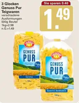 WEZ 3 Glocken Genuss Pur Teigwaren Angebot