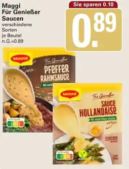 WEZ Maggi Für Genießer Saucen Angebot