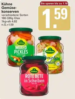 WEZ Kühne Gemüsekonserven Angebot