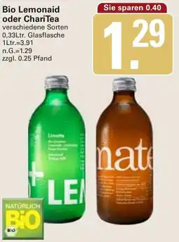 WEZ Bio Lemonaid oder ChariTea Angebot