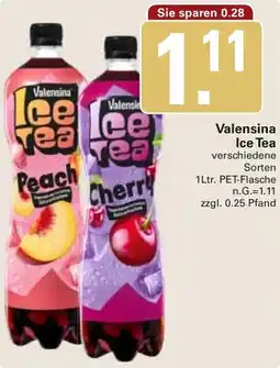 WEZ Valensina Ice Tea Angebot
