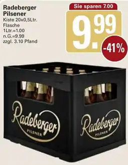 WEZ Radeberger Pilsener Angebot