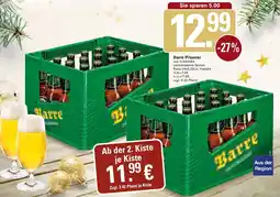WEZ Barre Pilsener Angebot