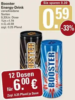 WEZ Booster Energy-Drink Angebot