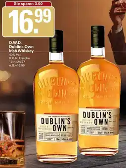 WEZ D.W.D. Dublins Own Irish Whiskey Angebot