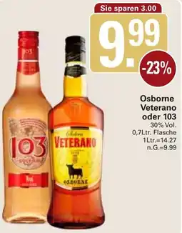 WEZ Osborne Veterano oder 103 Angebot