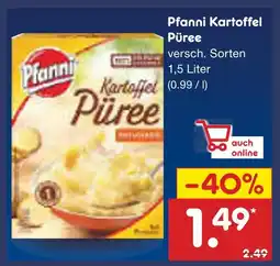 Netto Marken-Discount Pfanni kartoffel püree Angebot