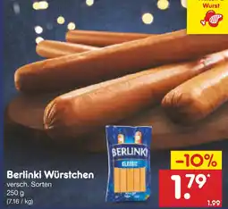 Netto Marken-Discount Berlinki würstchen Angebot