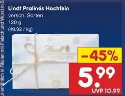 Netto Marken-Discount Lindt pralinés hochfein Angebot