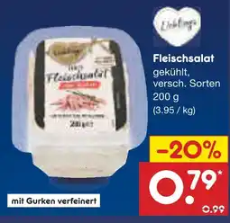 Netto Marken-Discount Fleischsalat Angebot