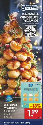 Netto Marken-Discount Mini sahne-windbeutel Angebot