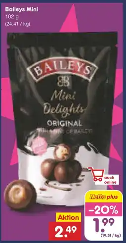 Netto Marken-Discount Baileys mini delights original Angebot