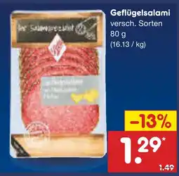 Netto Marken-Discount Geflügelsalami Angebot