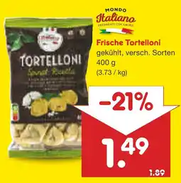 Netto Marken-Discount Mondo italiano frische tortelloni Angebot