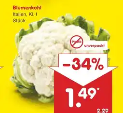 Netto Marken-Discount Blumenkohl Angebot