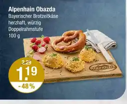 V Markt Alpenhain obazda Angebot