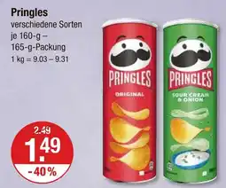 V Markt Pringles original Angebot