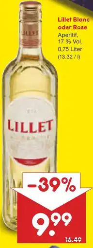 Netto Marken-Discount Lillet blanc Angebot