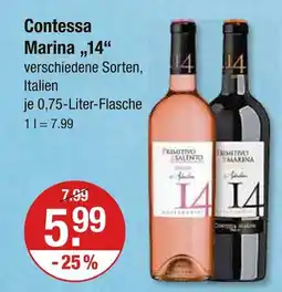 V Markt Contessa marina 14 rosé Angebot