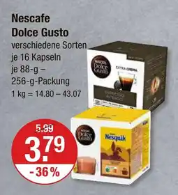 V Markt Nescafe dolce gusto Angebot